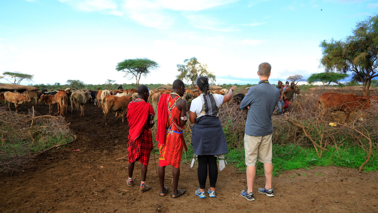 masai village