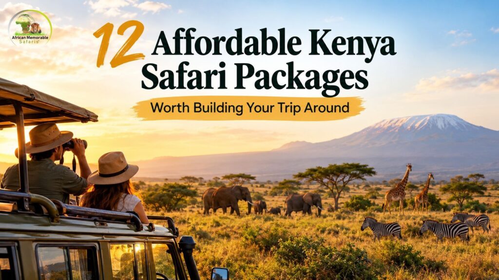 Check 12 affordable Kenya safari packages
